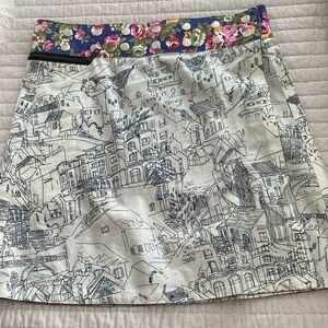 Zand Amsterdam reversible snap waist wrap skirt